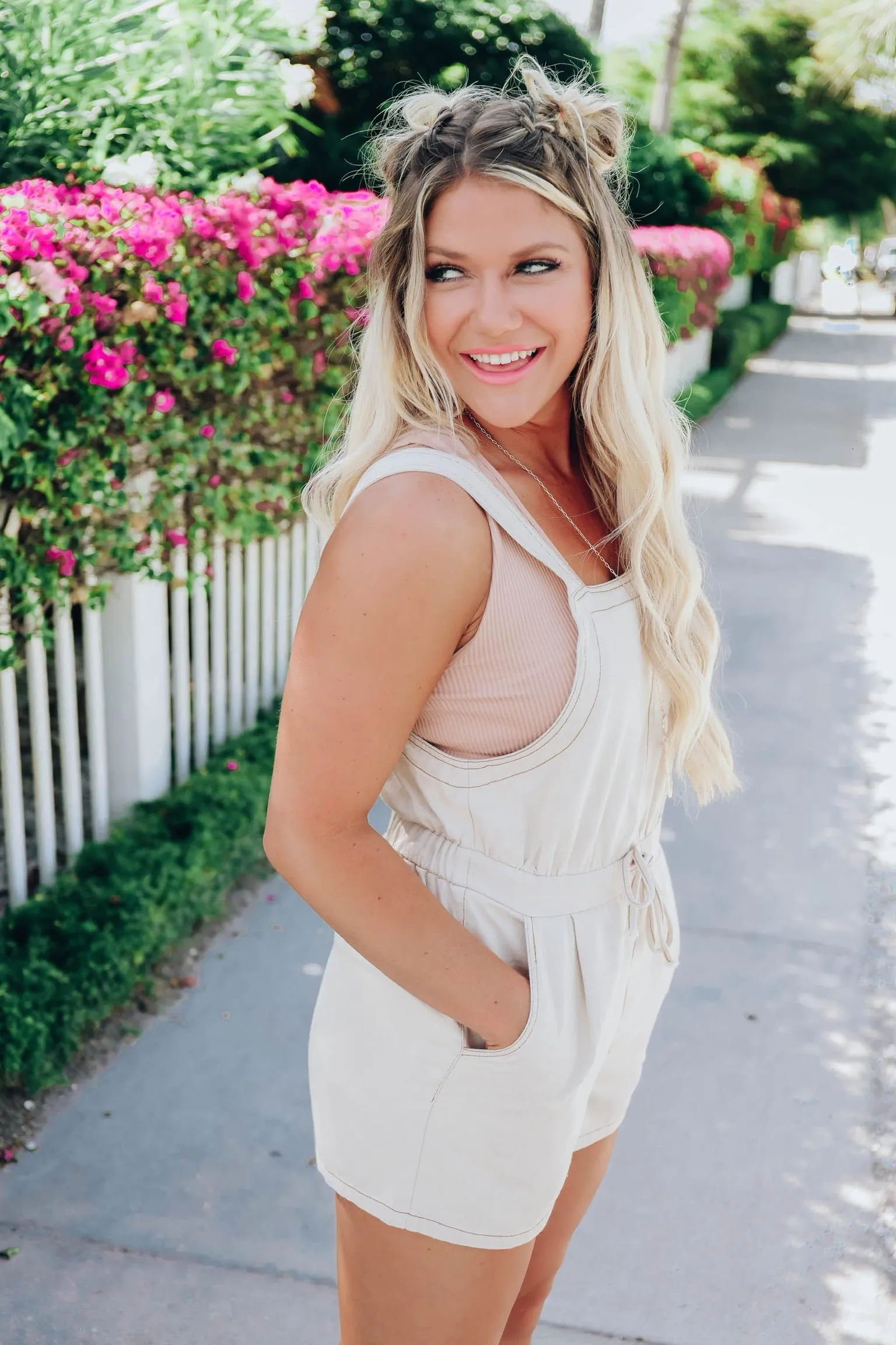 Insta-Chill Denim Romper