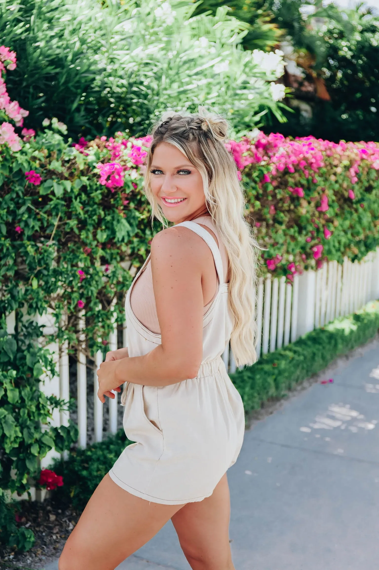 Insta-Chill Denim Romper