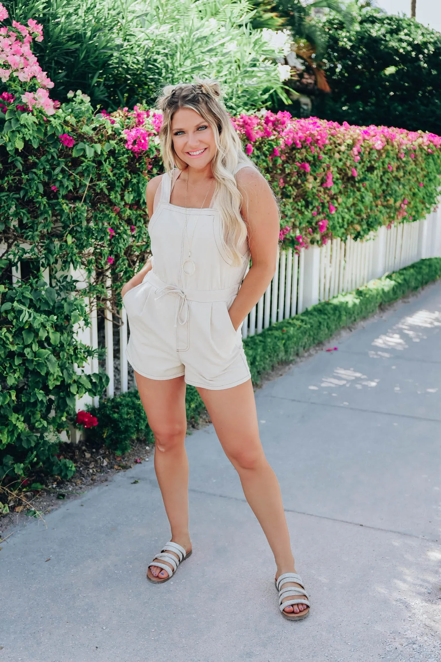 Insta-Chill Denim Romper