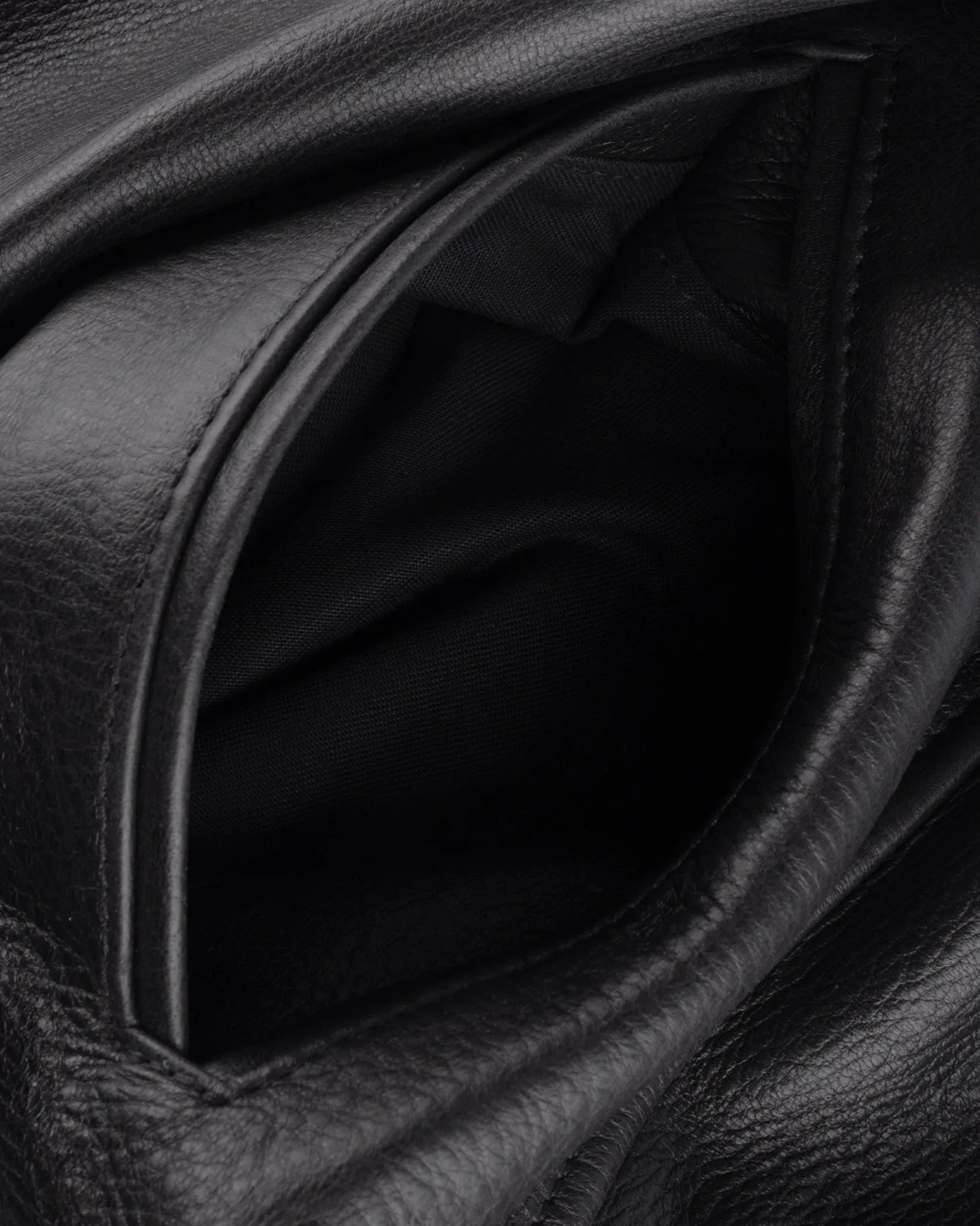 Iron Heart x Simmons Bilt Deerskin Pacific Rider's Jacket - Black