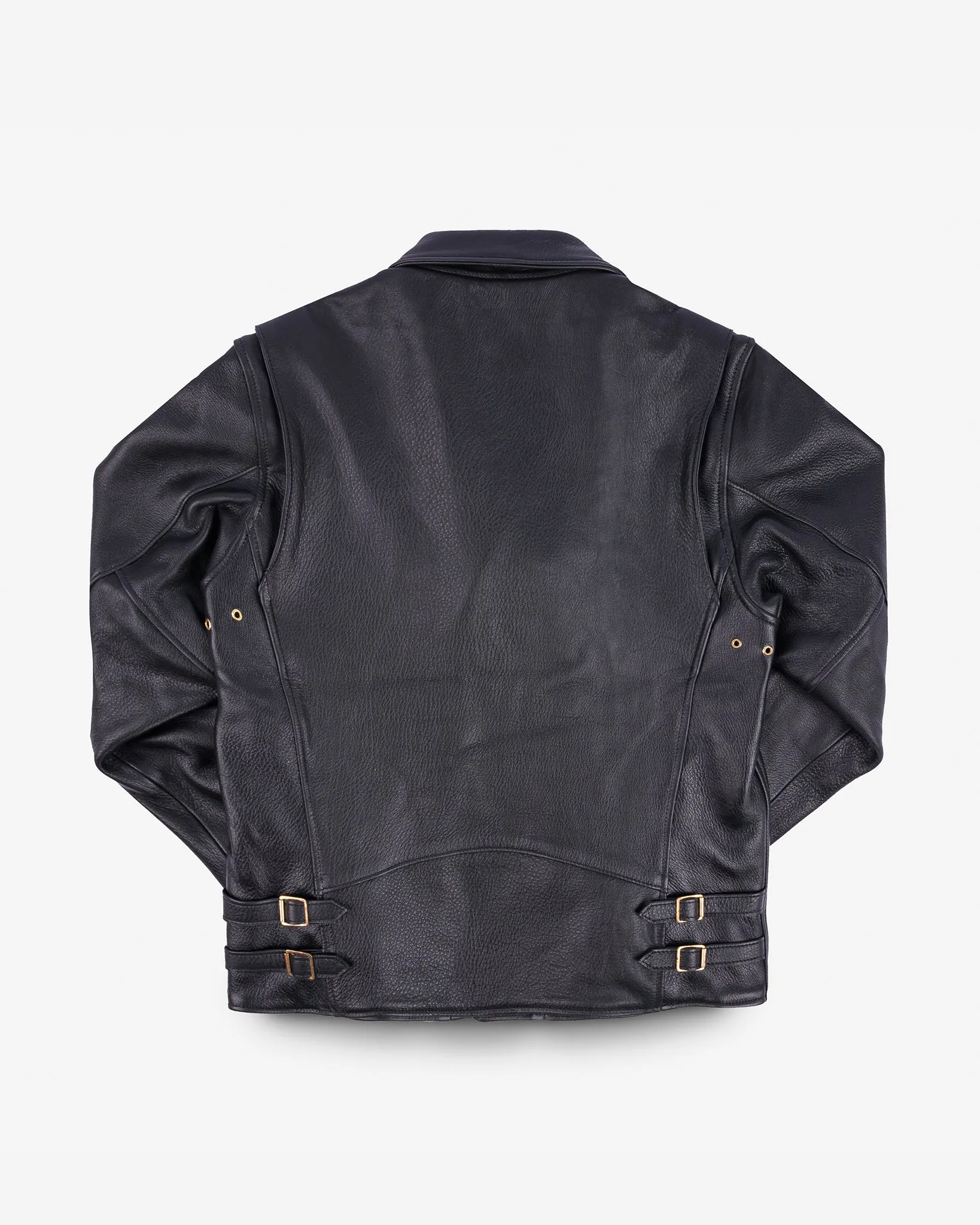 Iron Heart x Simmons Bilt Deerskin Pacific Rider's Jacket - Black