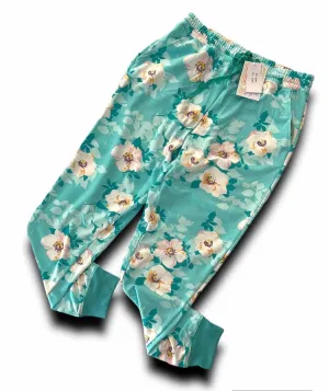 Jax - Turquoise White Pink Flowers
