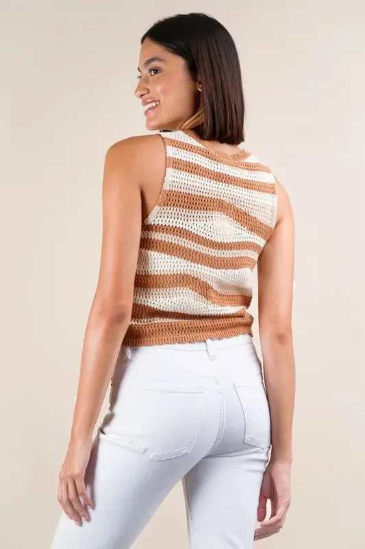 Judy Knit Crop Tank