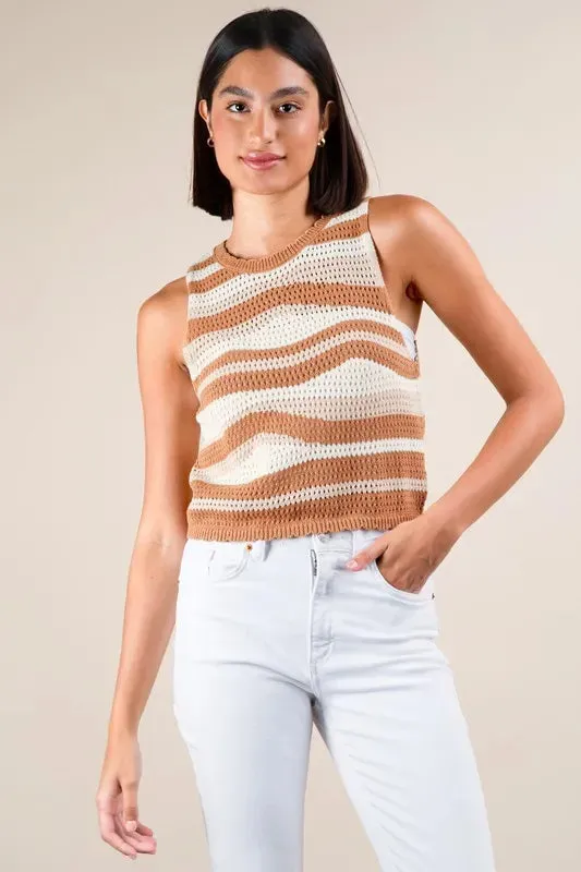 Judy Knit Crop Tank