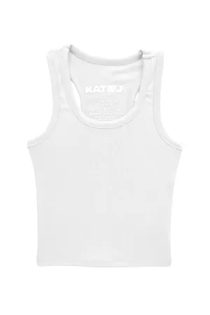 KATIE J NYC- TWEEN MANDI TANK (white)