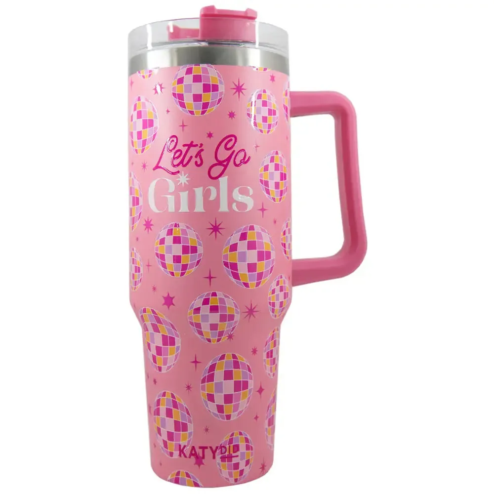 Katydid Large Tumbler Cups With Handle *Different Designs Available*