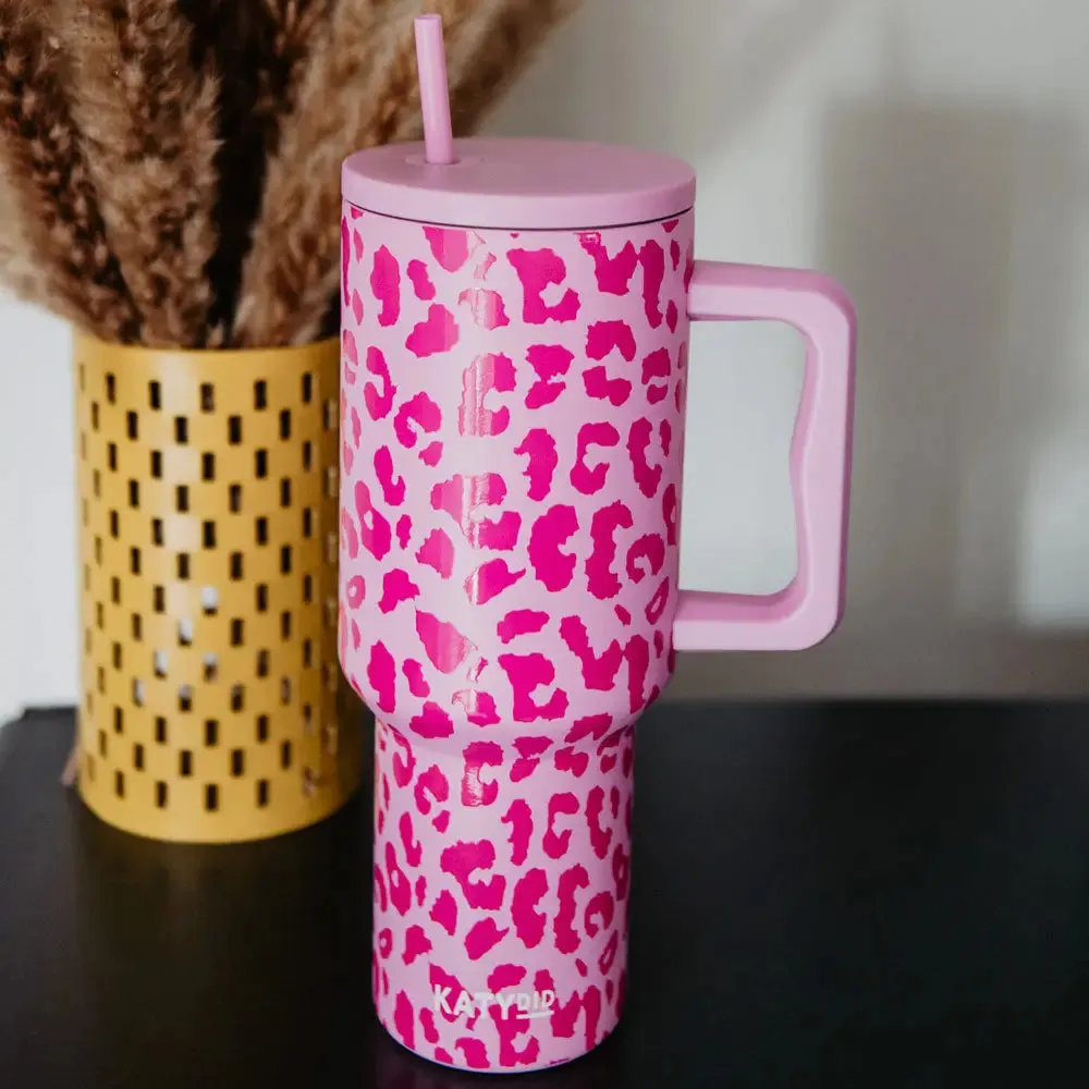 Katydid Large Tumbler Cups With Handle *Different Designs Available*