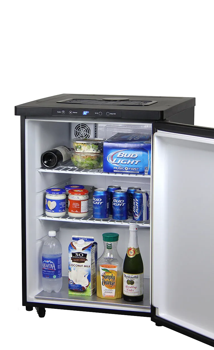 Kegco Full Size 1-Tap Digital Kegerator with Stainless Steel Door K309SS-1NK