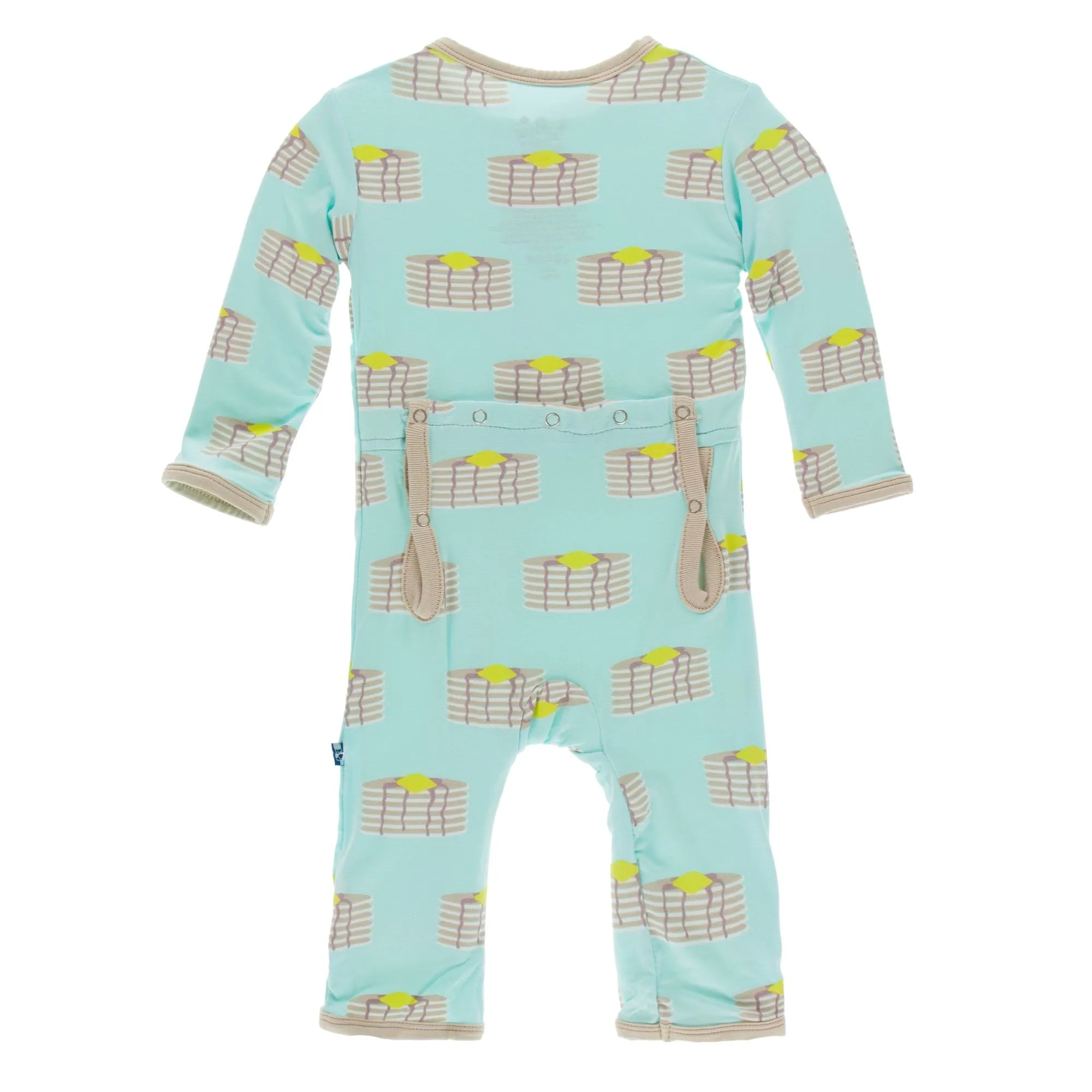 KicKee Pants Summer Sky Pancakes Coverall with Zipper