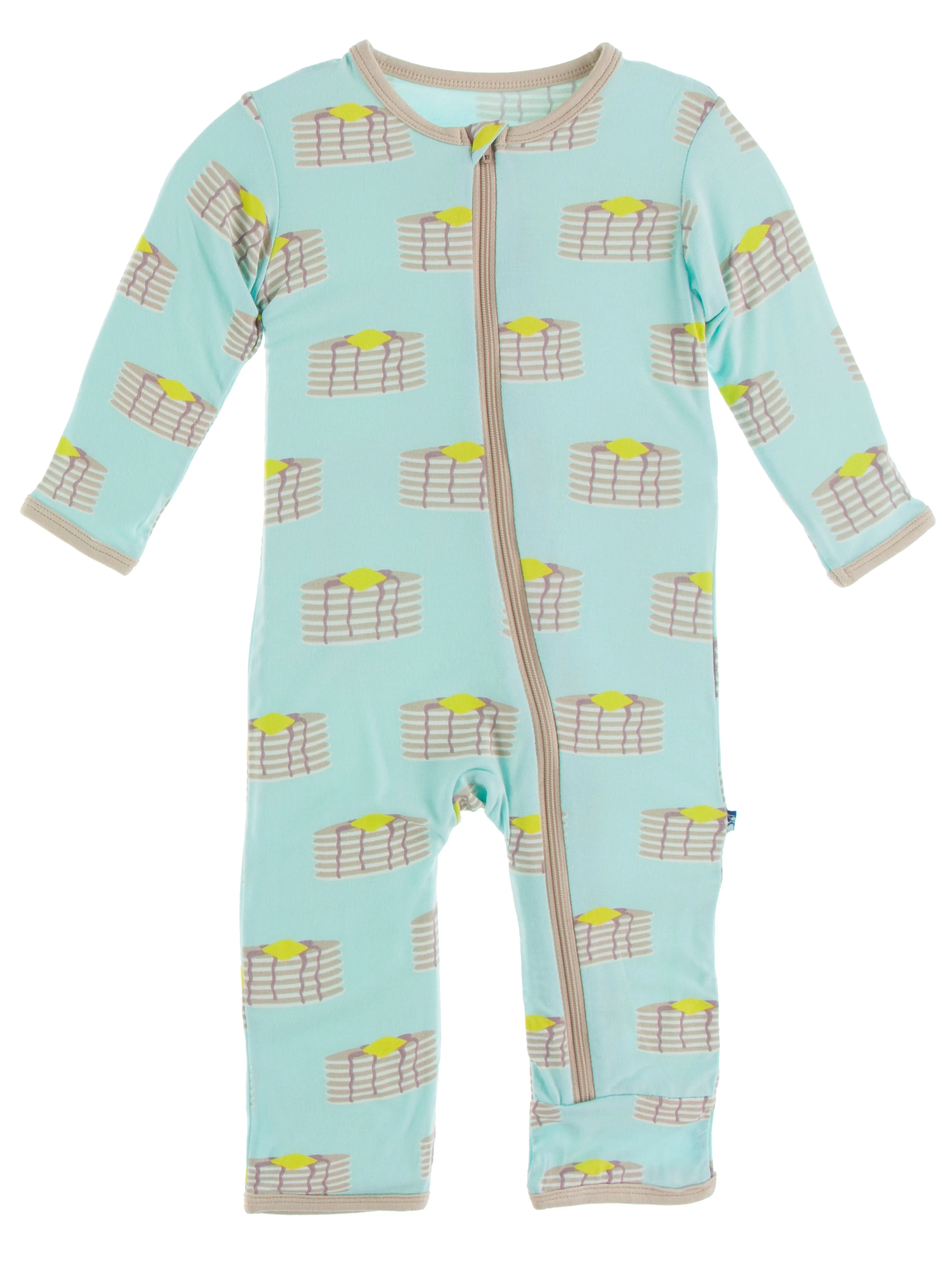 KicKee Pants Summer Sky Pancakes Coverall with Zipper