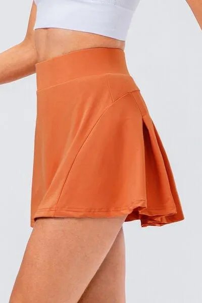 Kourtnee Activewear Pleated Skirt