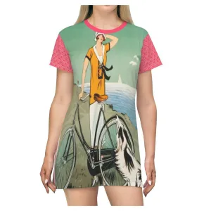 La Bicyclette T-shirt Dress