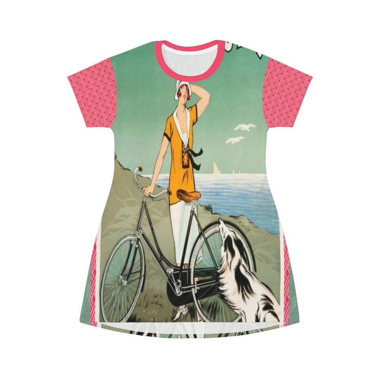 La Bicyclette T-shirt Dress