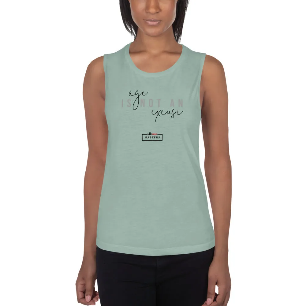 Ladies’s WODprep 'Age is not an Excuse' Muscle Tank