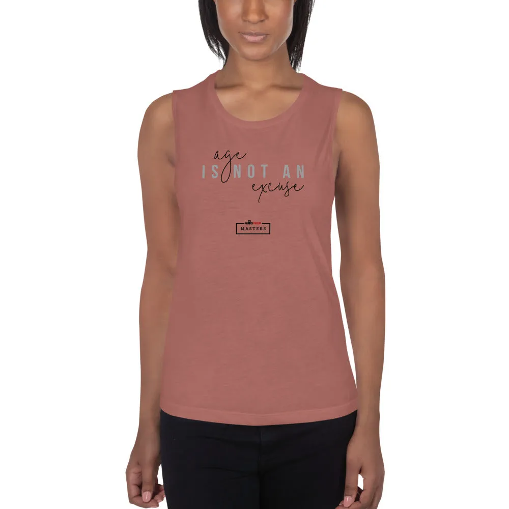Ladies’s WODprep 'Age is not an Excuse' Muscle Tank