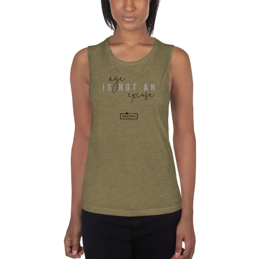 Ladies’s WODprep 'Age is not an Excuse' Muscle Tank