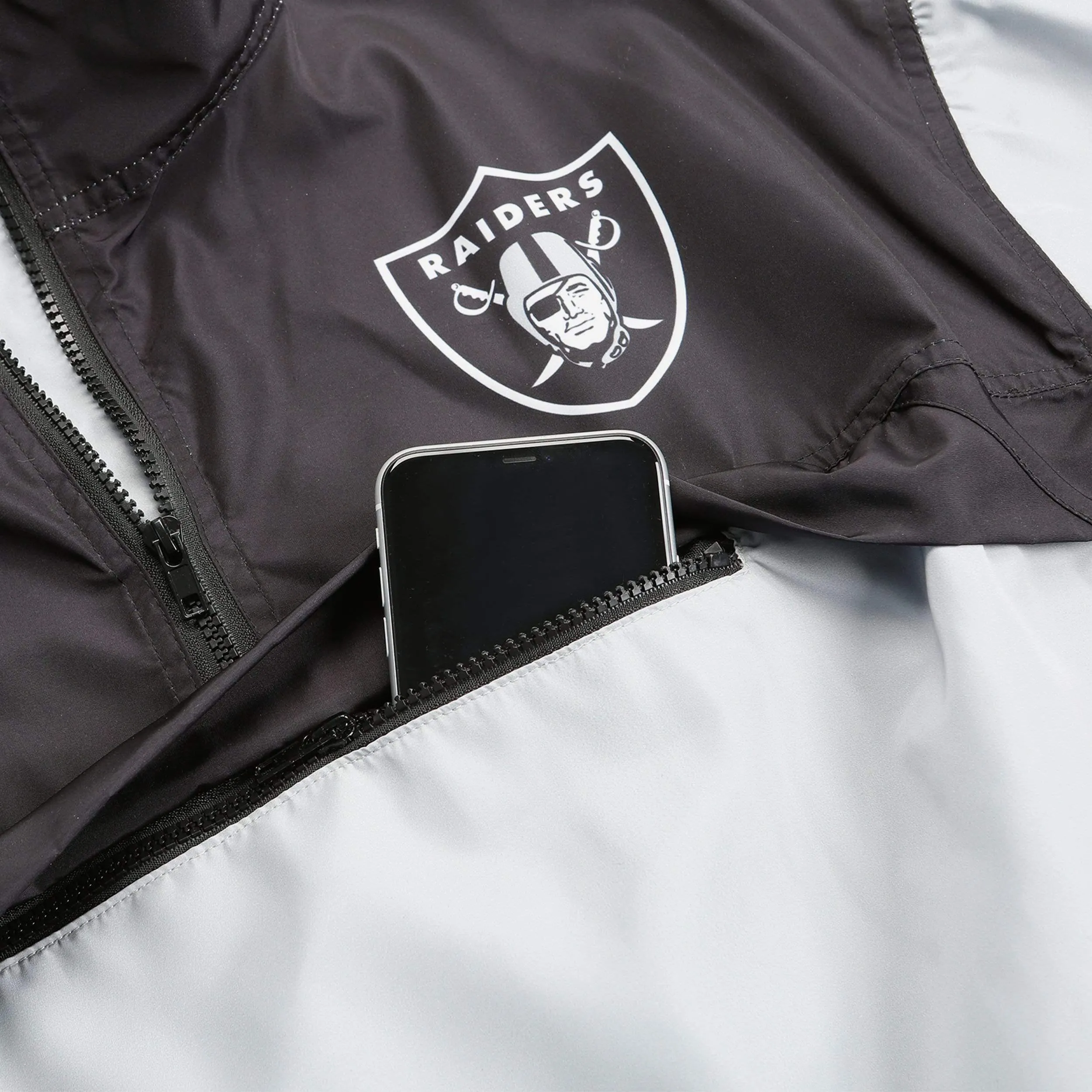 Las Vegas Raiders Womens Winning Play Windbreaker