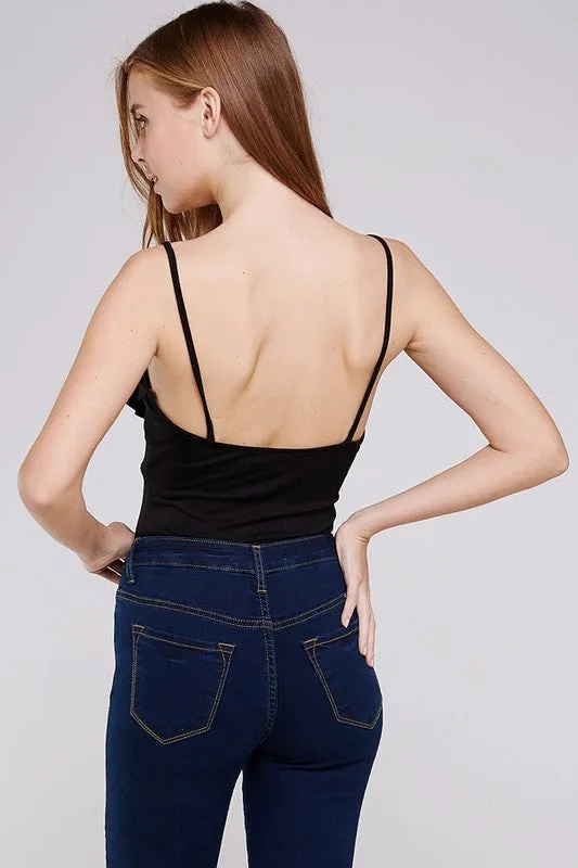 LAUREN RUFFLE BODY SUIT