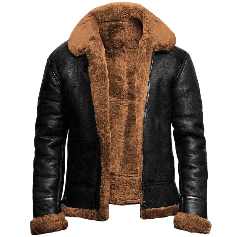 LEATHER WINTER JACKET