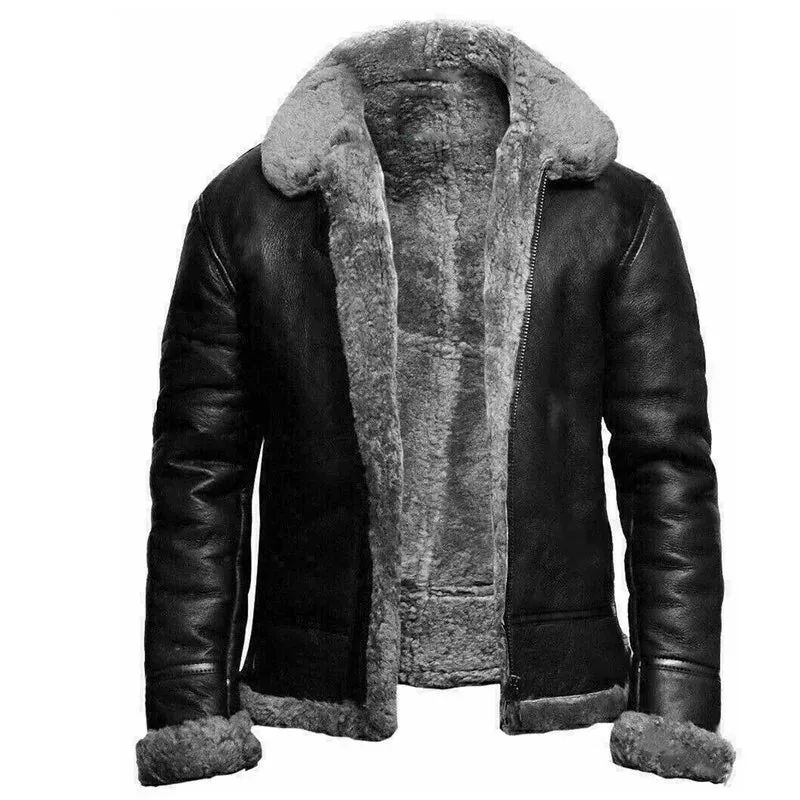 LEATHER WINTER JACKET