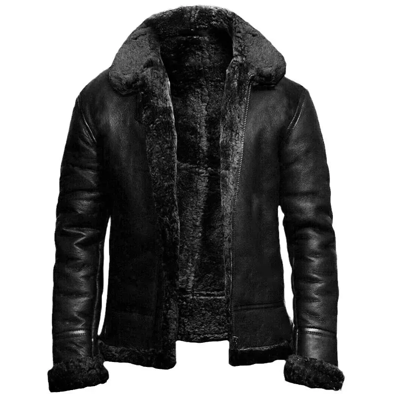 LEATHER WINTER JACKET