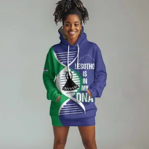 Lesotho Is In My DNA Hoodie Dress LT15
