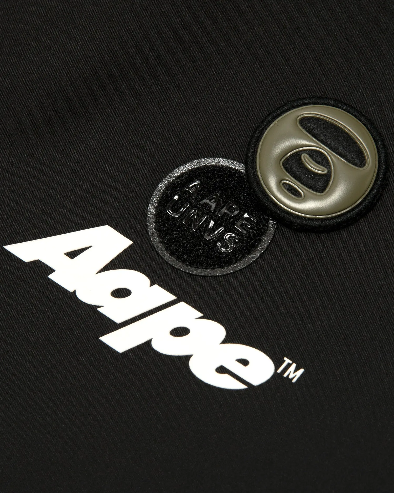Logo hooded windbreaker jacket