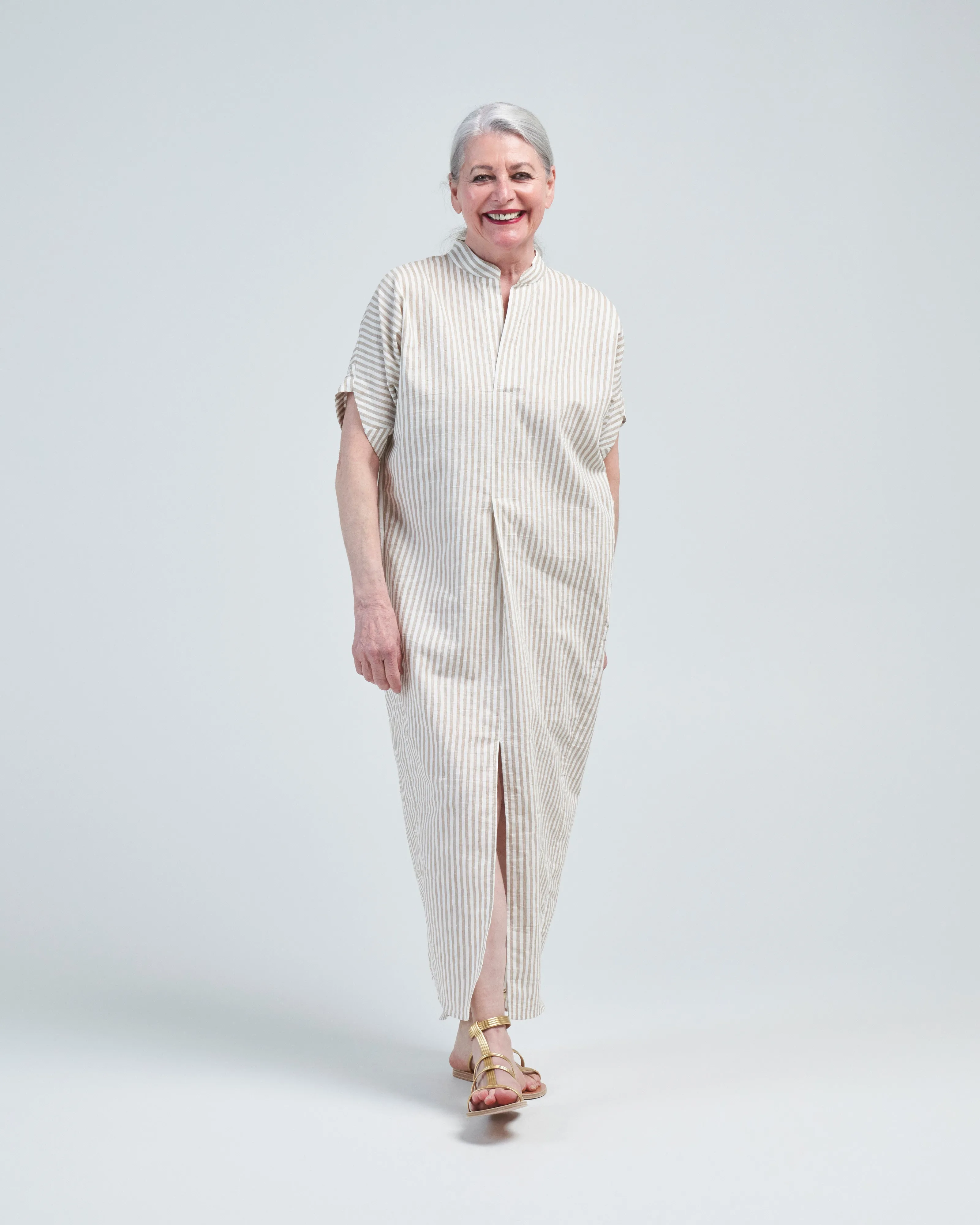 long aissa shirt dress