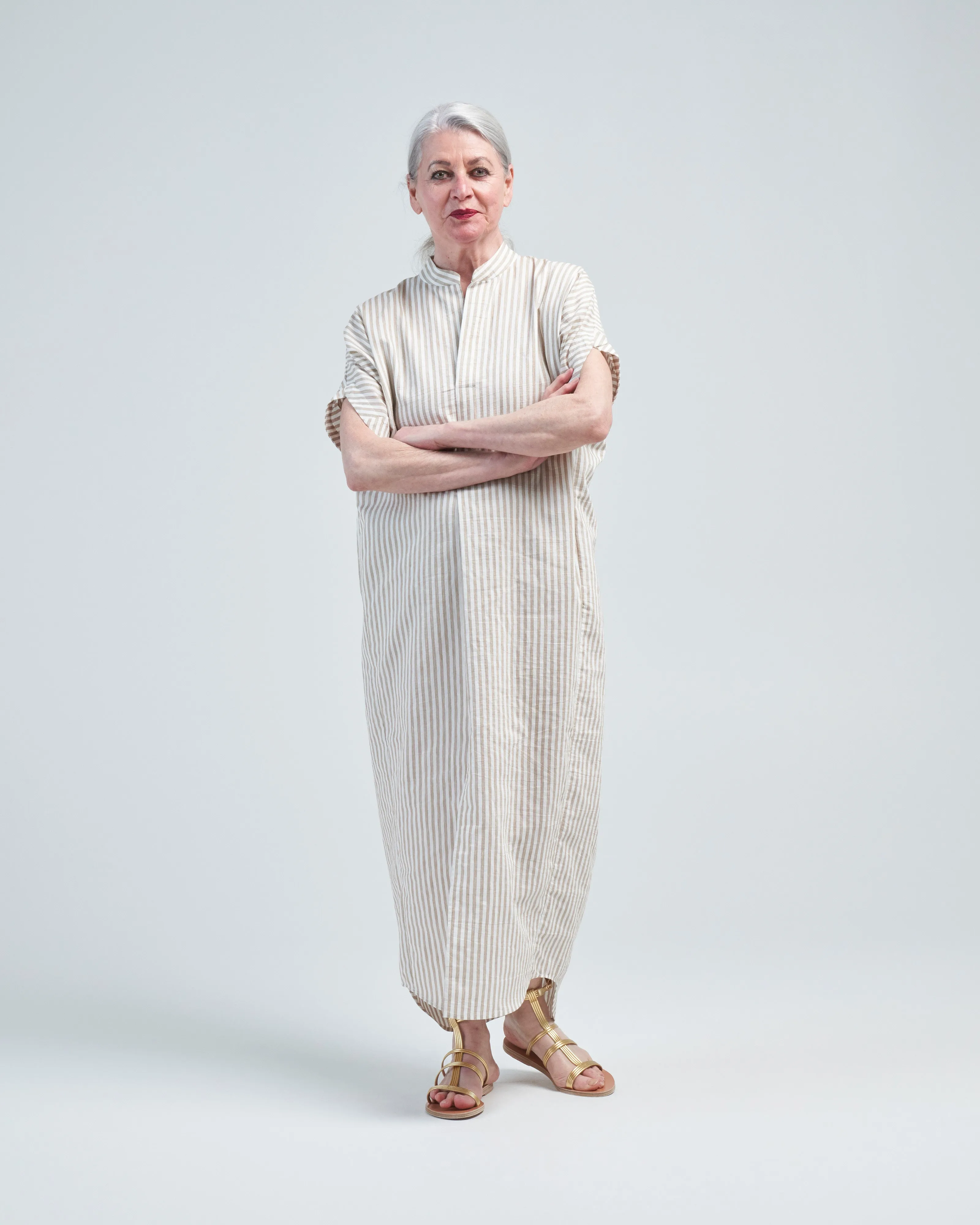 long aissa shirt dress