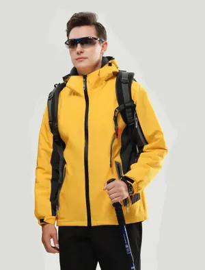 Long-sleeved Overalls And Windbreaker Jacket