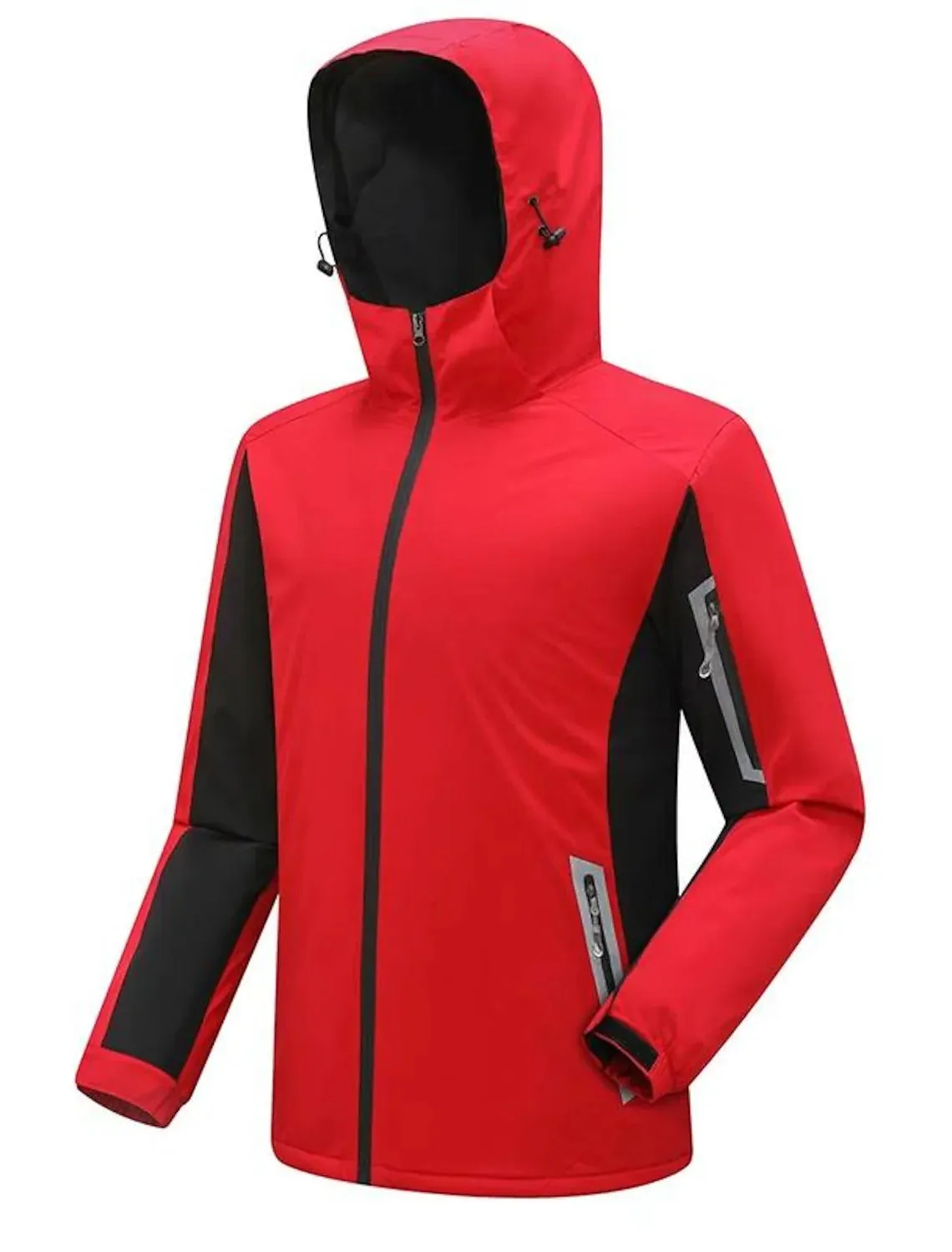 Long-sleeved Overalls And Windbreaker Jacket