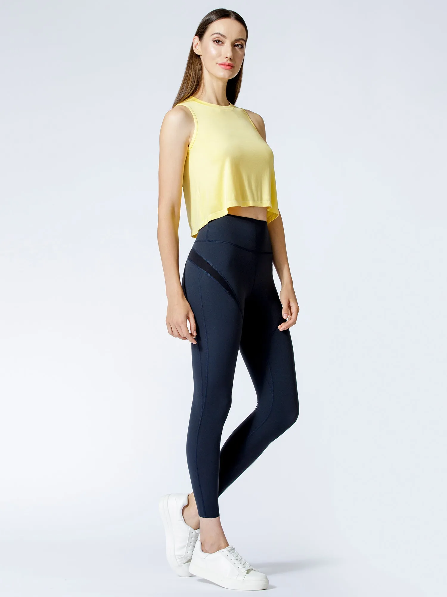 LOOSE CROPPED MUSCLE TANK, JASMINE