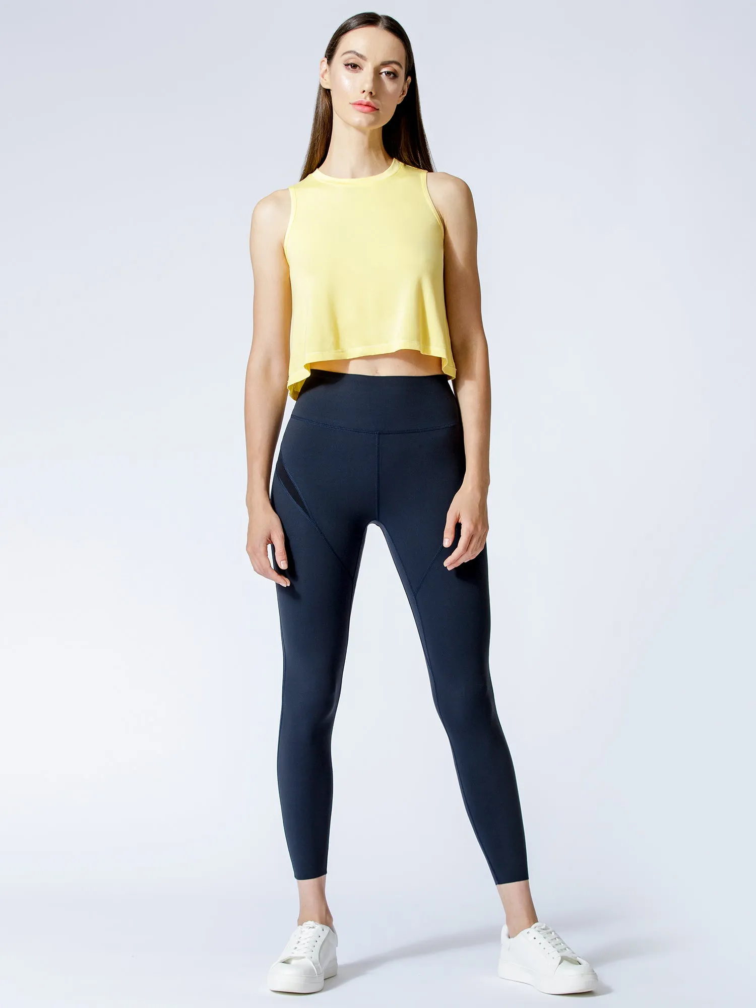 LOOSE CROPPED MUSCLE TANK, JASMINE