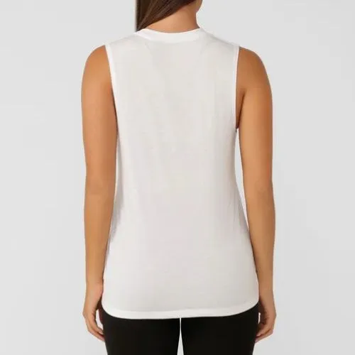 Lorna Jane Womens Lotus Muscle Tank White