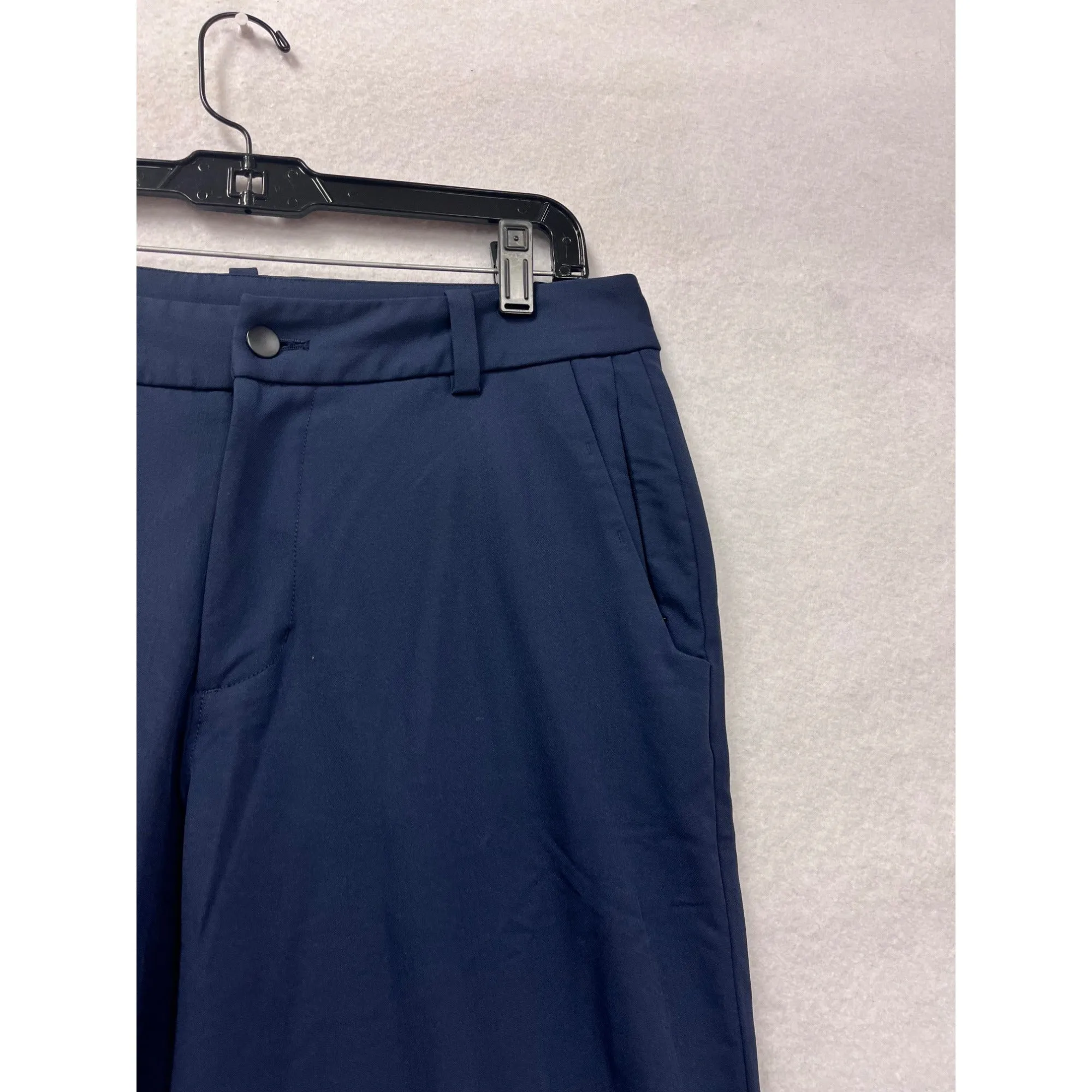 Lululemon Mens Navy Slim Fit Dress Pants 34 #8230