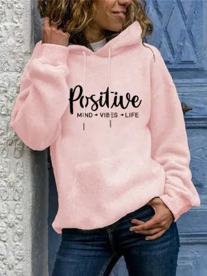 Luna – Vibrant Positive Energy Woman's Hoodie