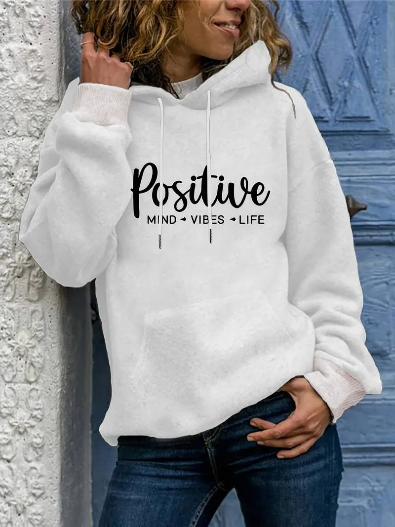 Luna – Vibrant Positive Energy Woman's Hoodie