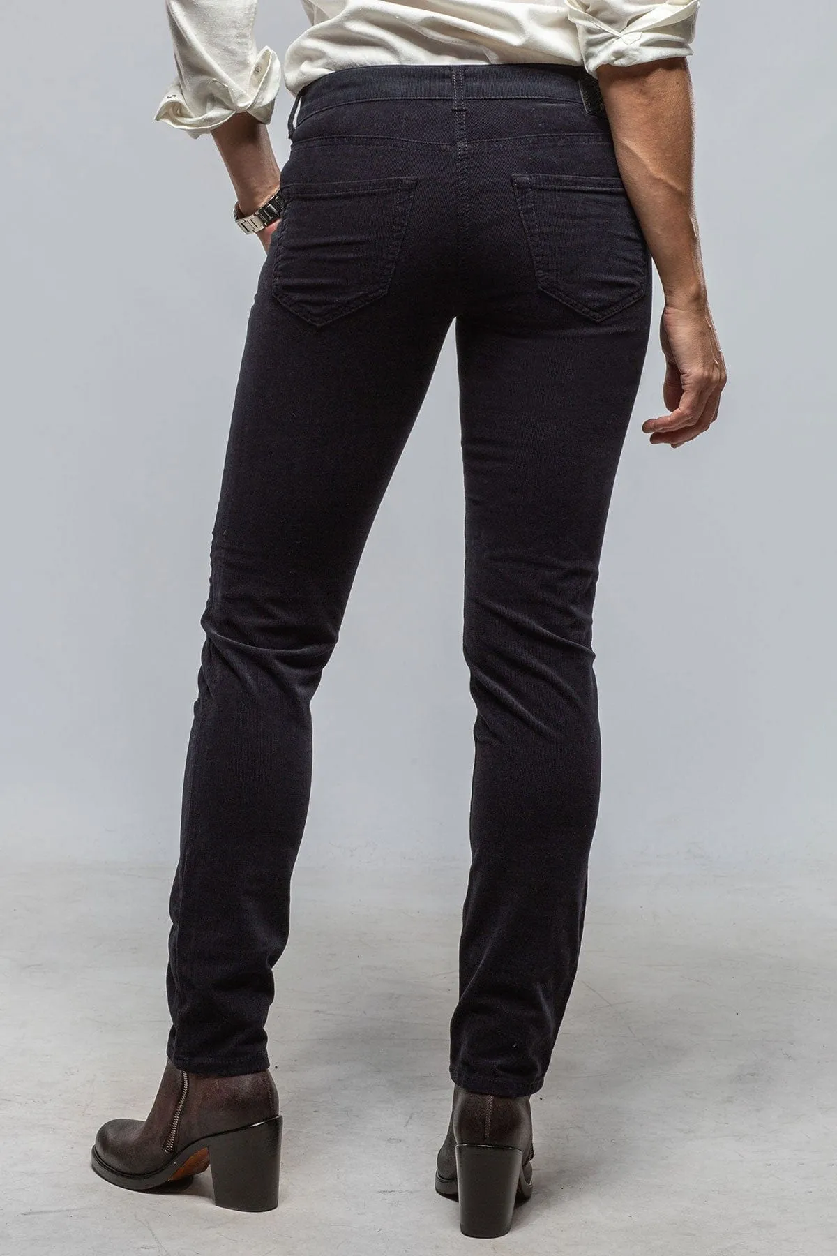 MAC Slim Baby Soft Corduroy In Dark Blue