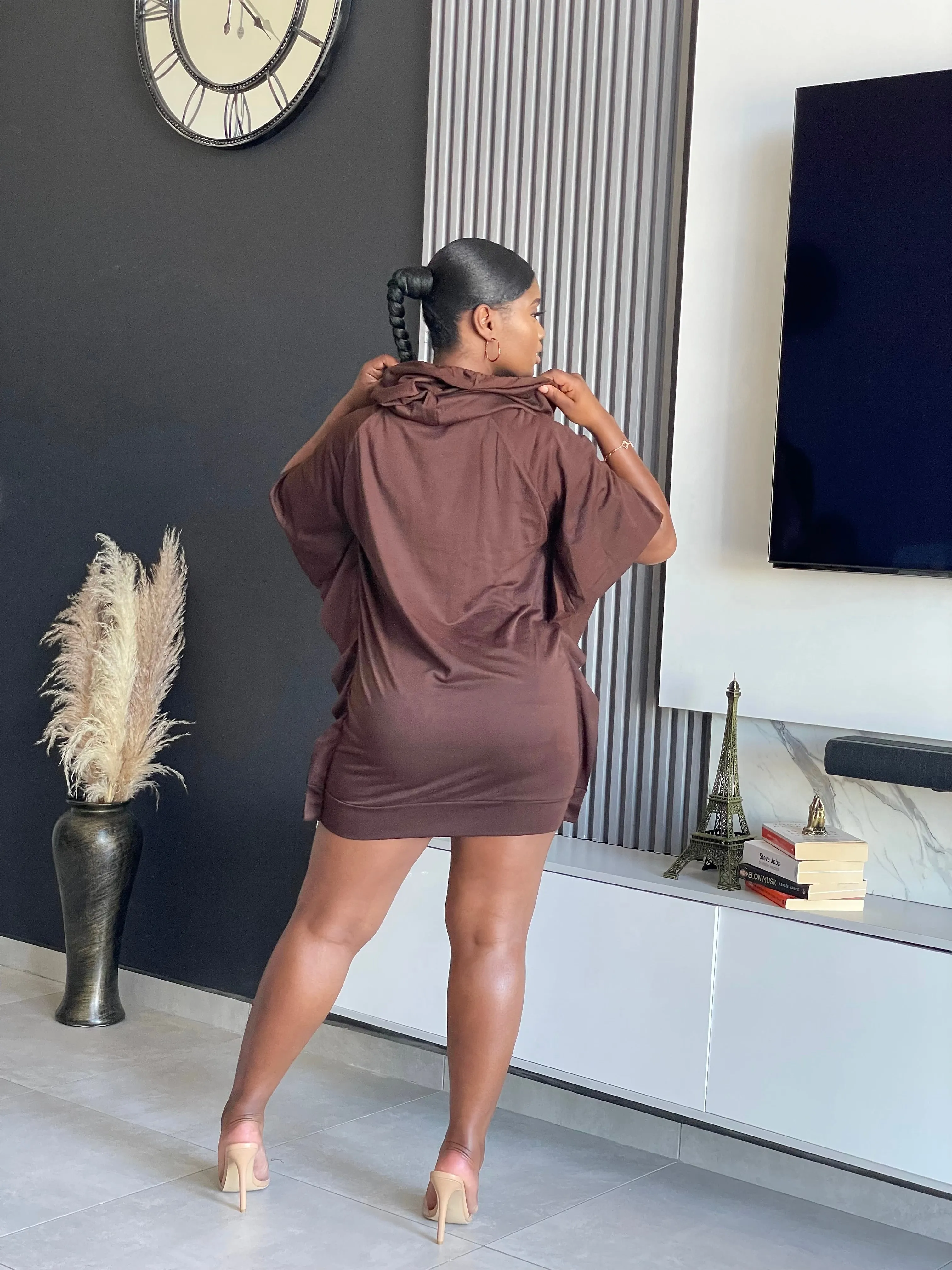 Maison Hoodie Dress