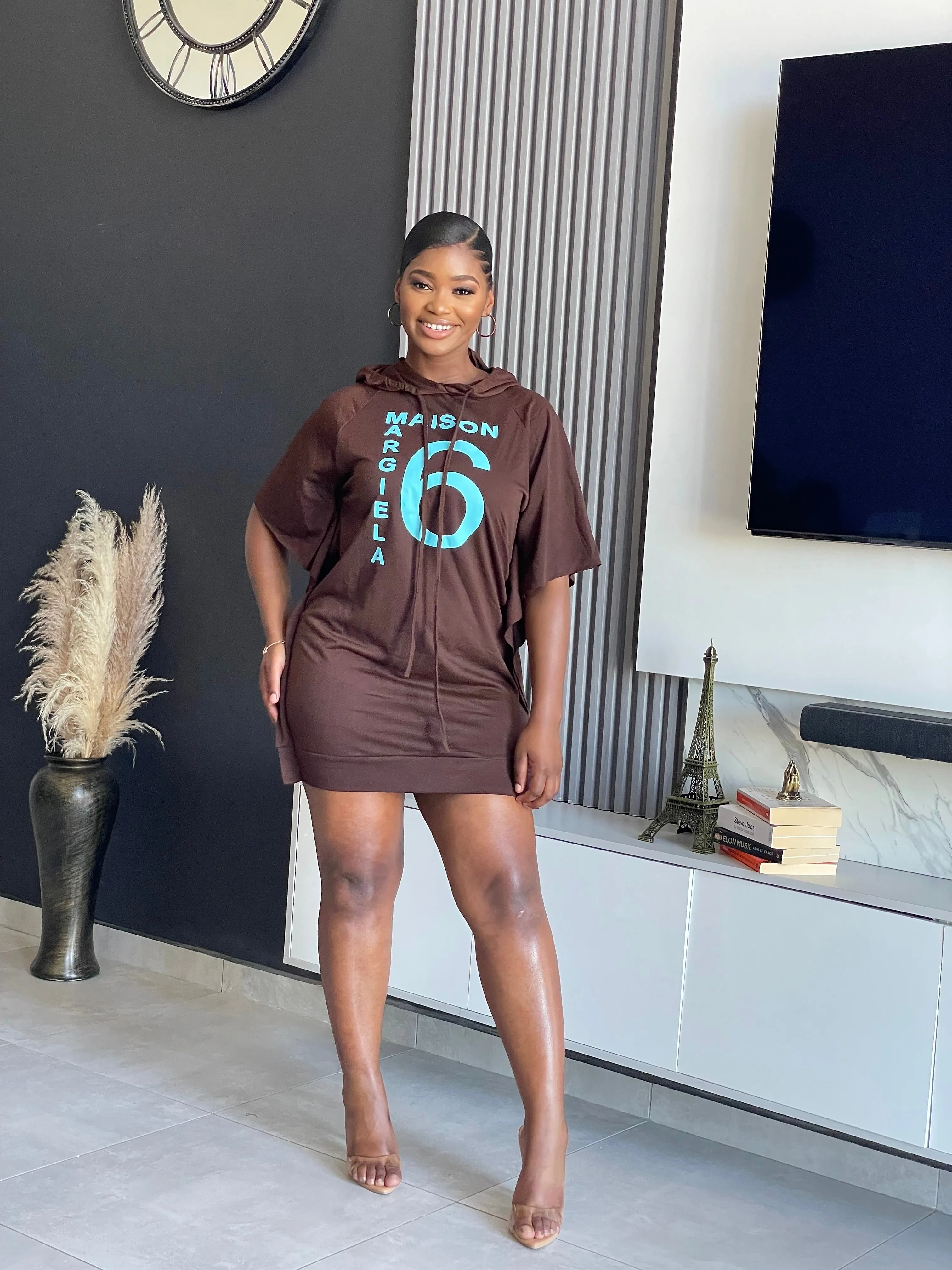 Maison Hoodie Dress