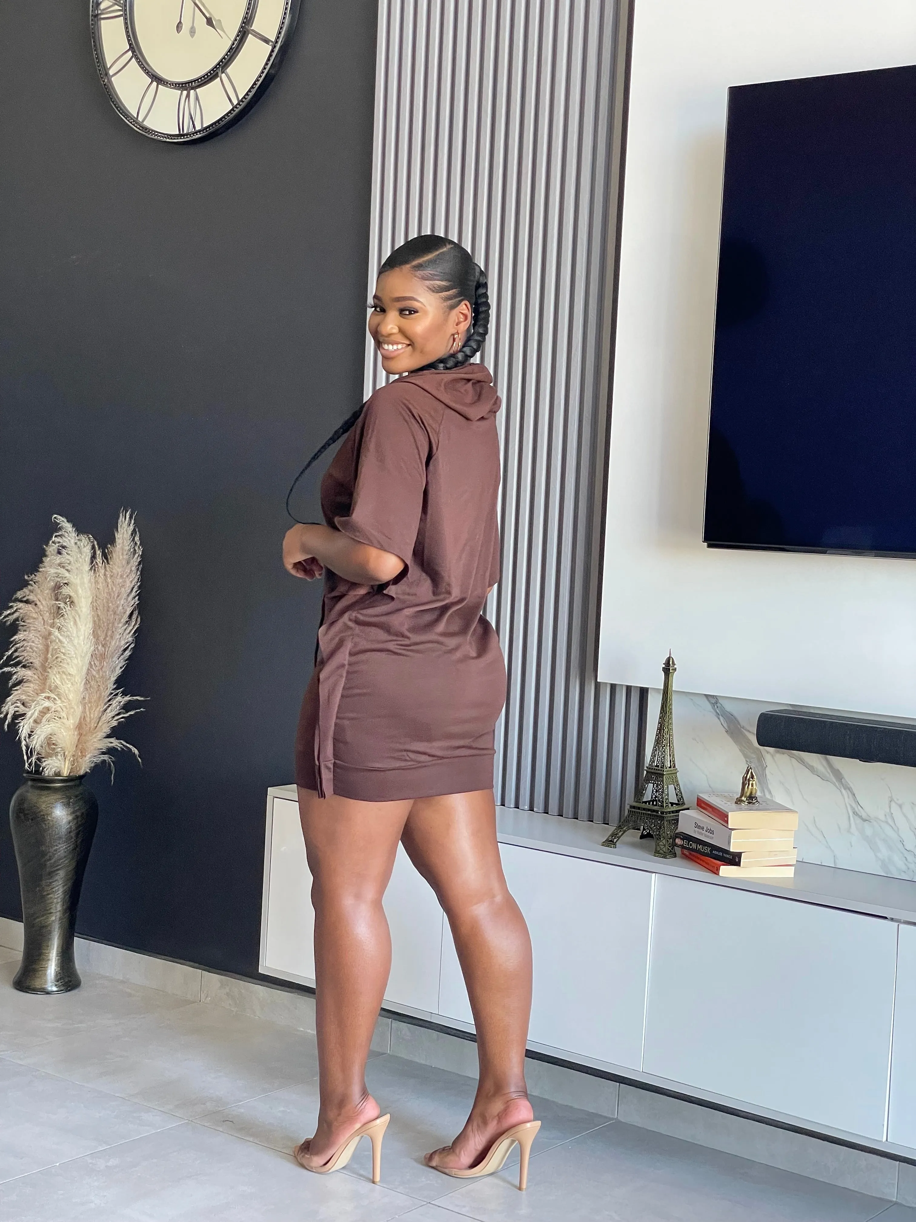Maison Hoodie Dress
