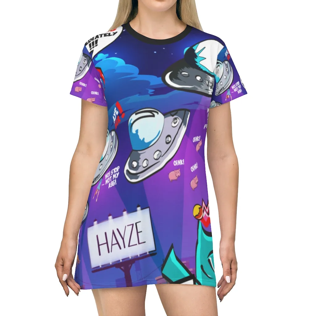 MARS ATTACKS AGAIN T-Shirt Dress