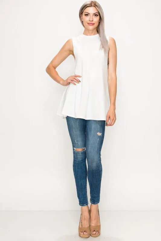 MAURA TWIST BACK TANK
