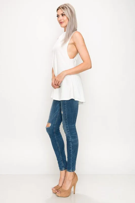MAURA TWIST BACK TANK