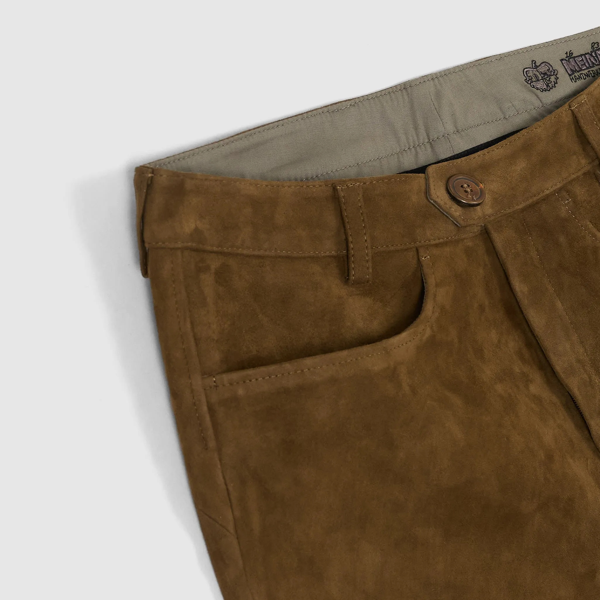 Meindl  Ladies Slim Fitted Leather Pants