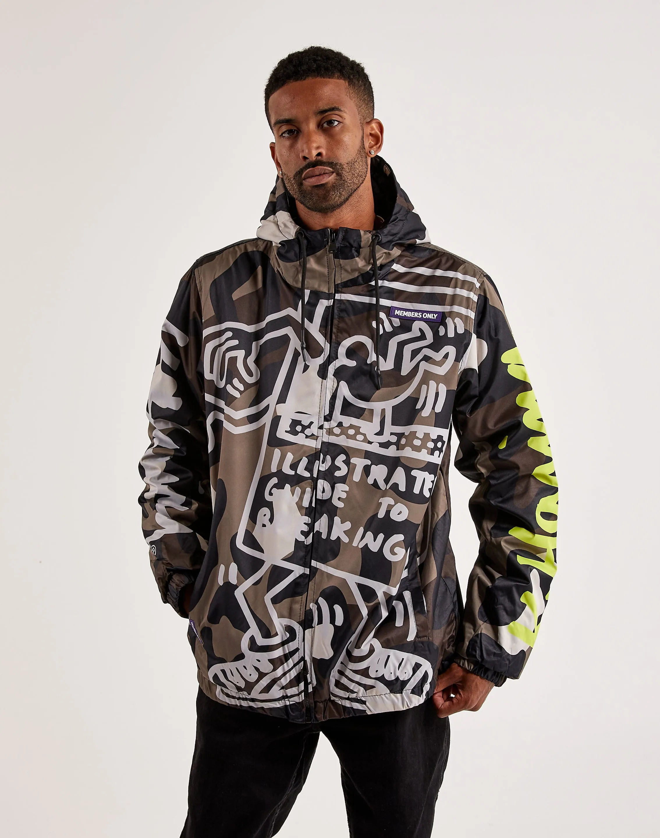 Members Only Keith Haring Jacket