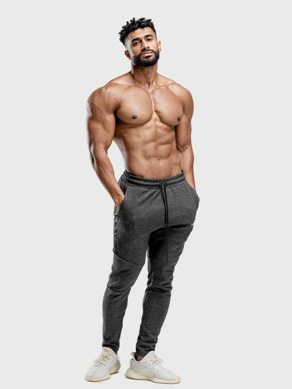 Men's Athletic Drawstring Jogger Pants