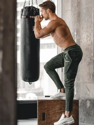 Men's Athletic Drawstring Jogger Pants
