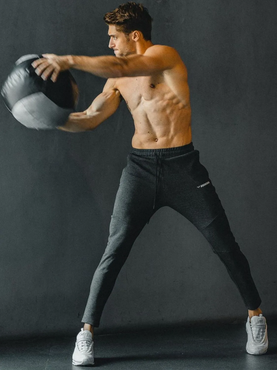 Men's Athletic Drawstring Jogger Pants