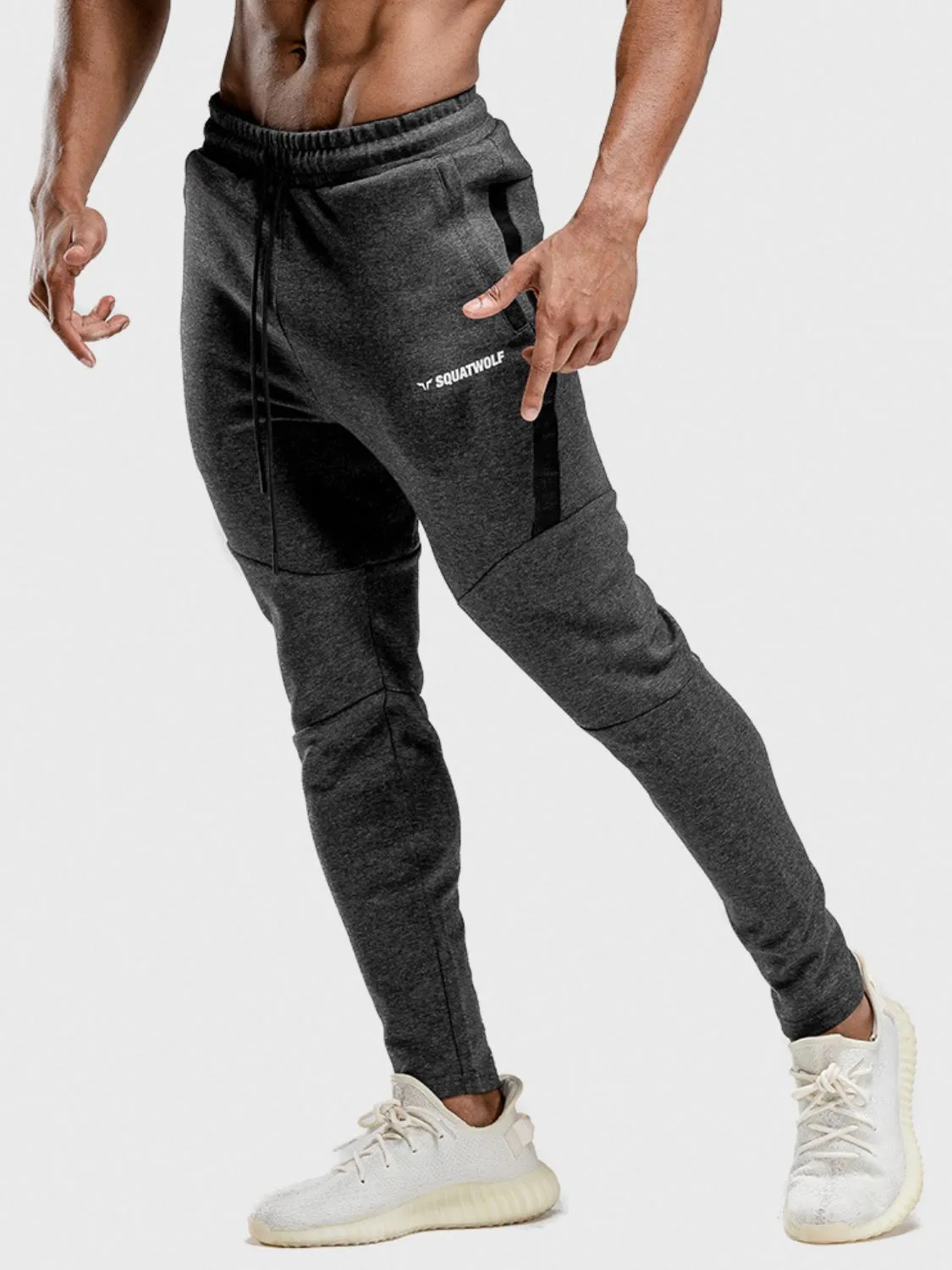 Men's Athletic Drawstring Jogger Pants